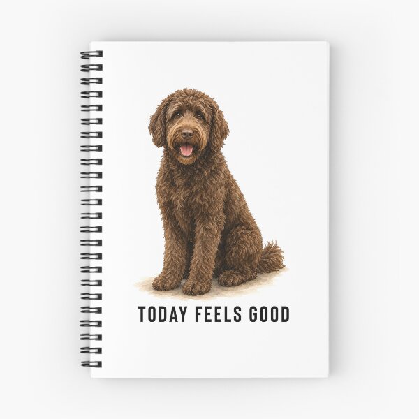 Item preview, Today Feels Good Labradoodle | Dog Lover Gift designed and sold by PAPIRO SIGLO XXI.