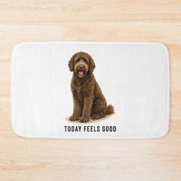 Item preview, Today Feels Good Labradoodle | Dog Lover Gift designed and sold by PAPIRO SIGLO XXI.