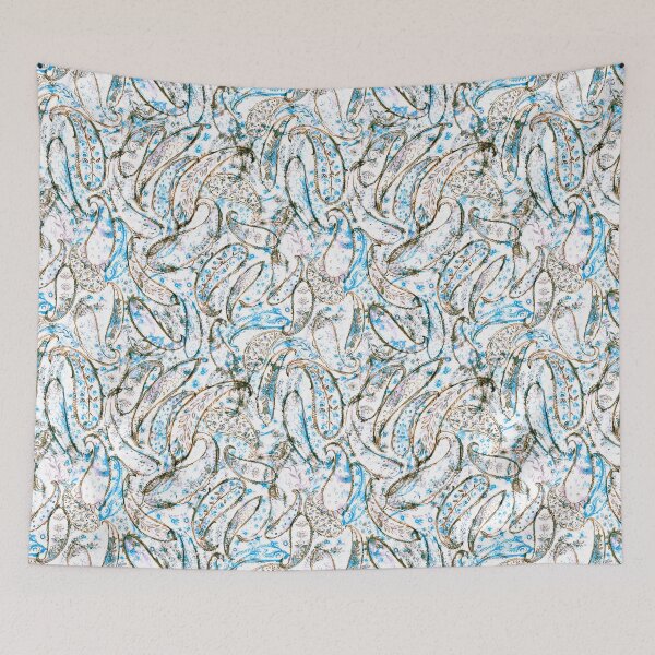 Item preview, Colorful paisley ornament designed and sold by bokasin.