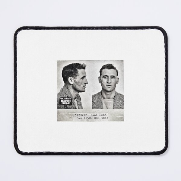 Item preview, Neal Cassady Mug Shot ‘58 designed and sold by deafhoops1.