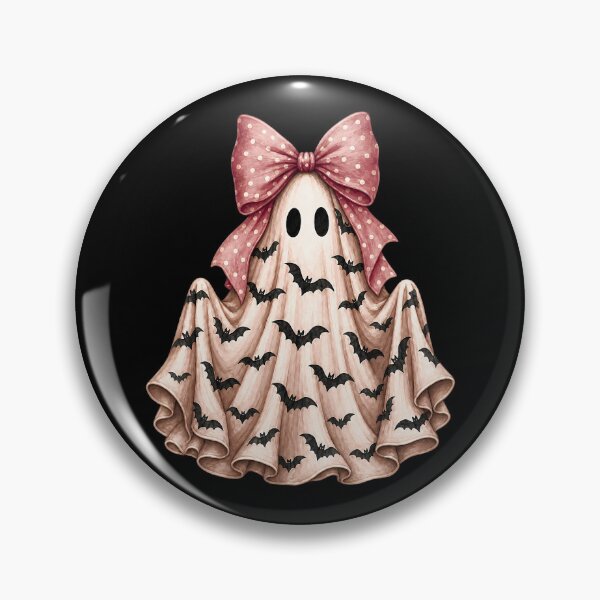 Item preview, Preppy Ghost Coquette Halloween – Cute Spooky Bats Girly Fall designed and sold by Rtcraftani.