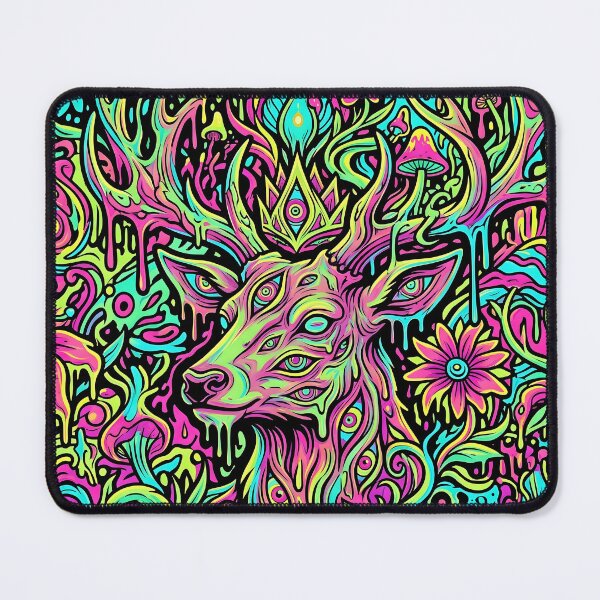 Item preview, neon deer designed and sold by nnnememtw.