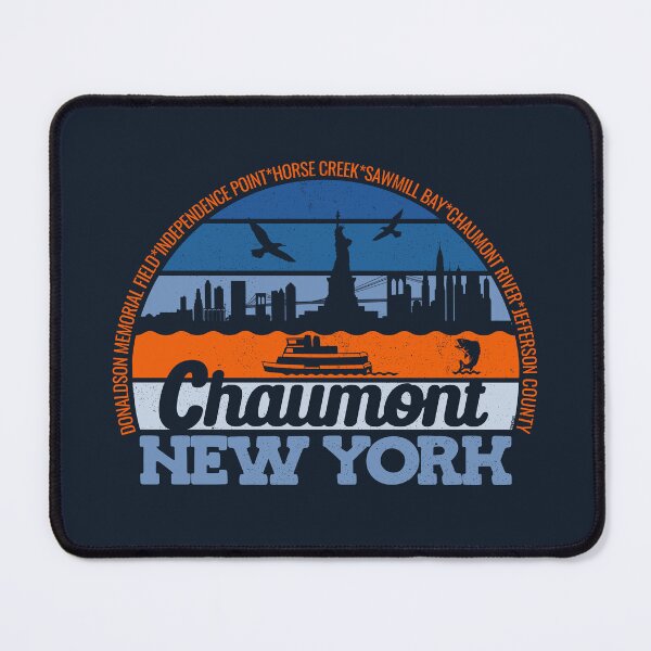 Item preview, Chaumont New York Sunset Retro Vintage Local Pride Logo designed and sold by CRHPOD20.