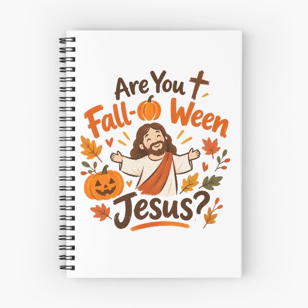 Item preview, Funny Christian Fall Halloween Jesus Pumpkin Autumn Cute Faith Design designed and sold by LandFinStudio.