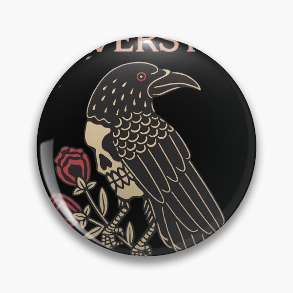 Item preview, Silversteins Ravens Skull Rose Band designed and sold by YuriaAbisarStu.