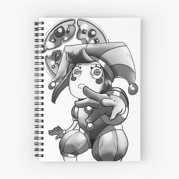Item preview, Pomni (The Amazing Digital Circus) (B&W) designed and sold by Cherishworld.