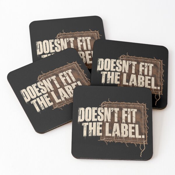 Item preview, Doesn’t Fit the Label – Worn Workwear Patch with Attitude designed and sold by Anyshca.