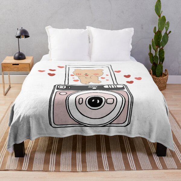Item preview, Cute Camera - Style Instant Photo Bear with Hearts designed and sold by Rehnair.