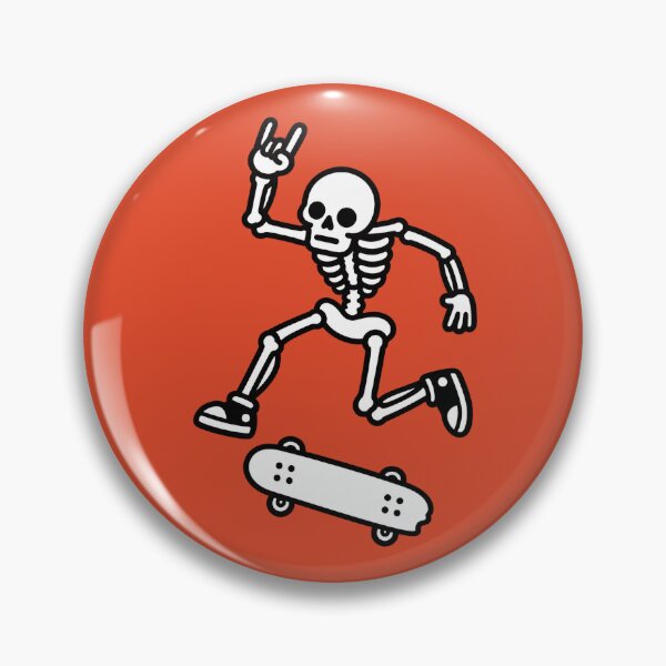 Item preview, Skeleton Skateboard Trick – Funny Skater Halloween Design designed and sold by Trinity Collections.