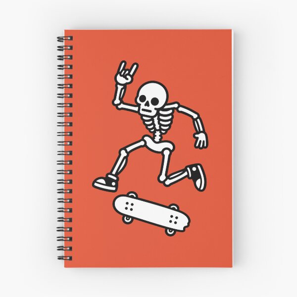 Item preview, Skeleton Skateboard Trick – Funny Skater Halloween Design designed and sold by Trinity Collections.