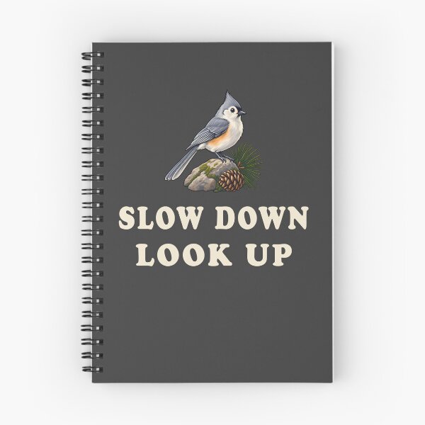Item preview, Slow Down. Look Up.  Inspirational Birdwatching Vintage Shirt designed and sold by Mambila.