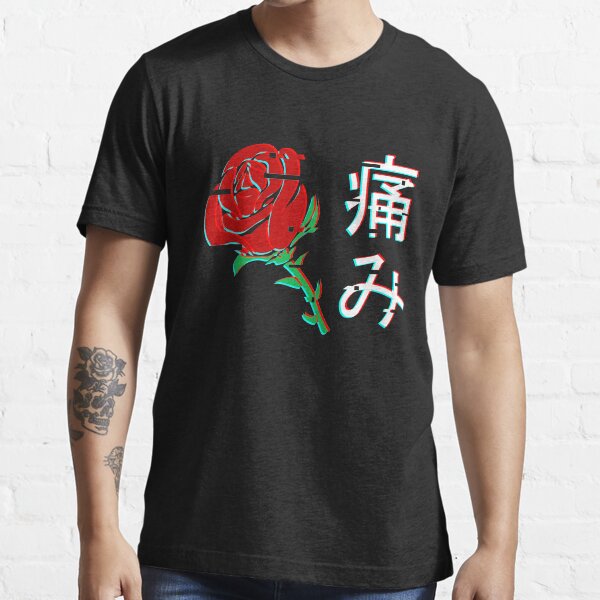 Japanese Aesthetic Rose v3 Essential T-Shirt