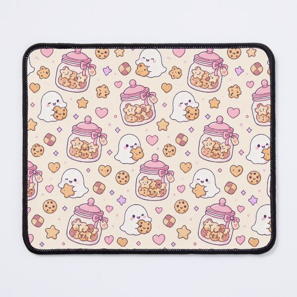 Item preview, Kawaii Ghost Cookie Jar Pattern designed and sold by Soft Berry Studio.