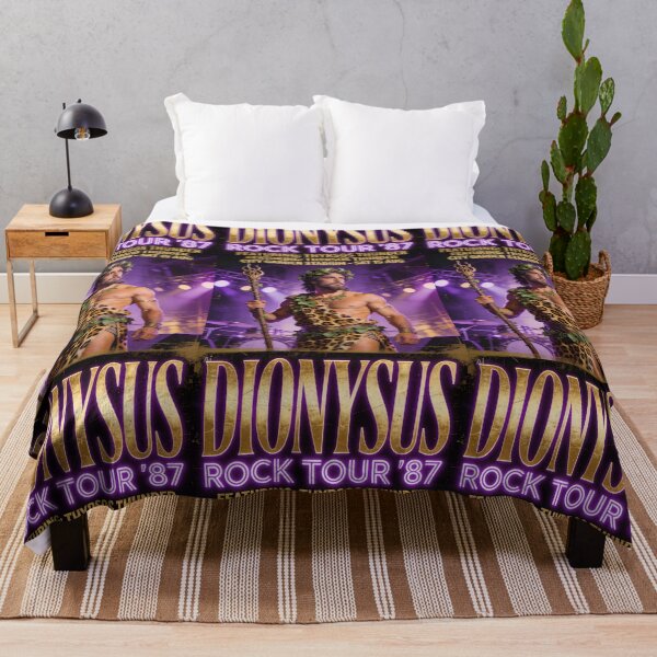 Item preview, Dionysus Bacchanalia Ancient Rock Tour Retro designed and sold by GodsMonsterss.