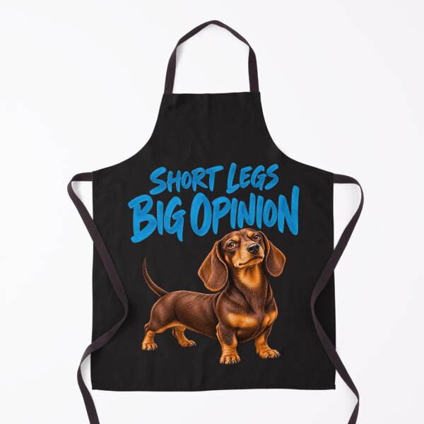 Item preview, Short Legs Big Opinion Dachshund Funny Dog designed and sold by AdicretorDesign.