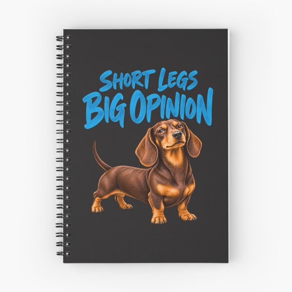 Item preview, Short Legs Big Opinion Dachshund Funny Dog designed and sold by AdicretorDesign.