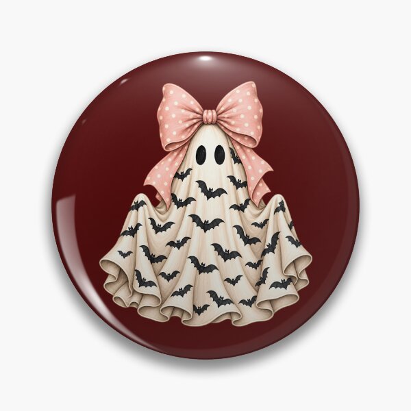 Item preview, Preppy Ghost Coquette Halloween – Cute Spooky Bats Girly Fall designed and sold by Rtcraftani.