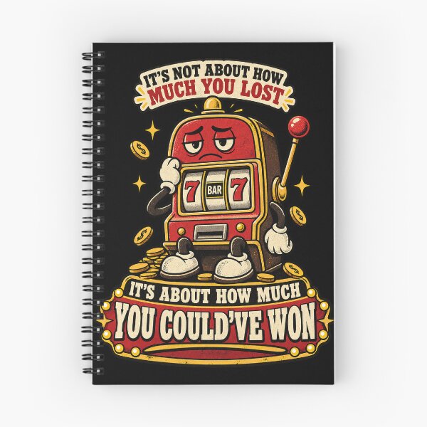 Item preview, Could've Won Slot Machine Joke - Retro Casino Humor designed and sold by FTS-Studio.