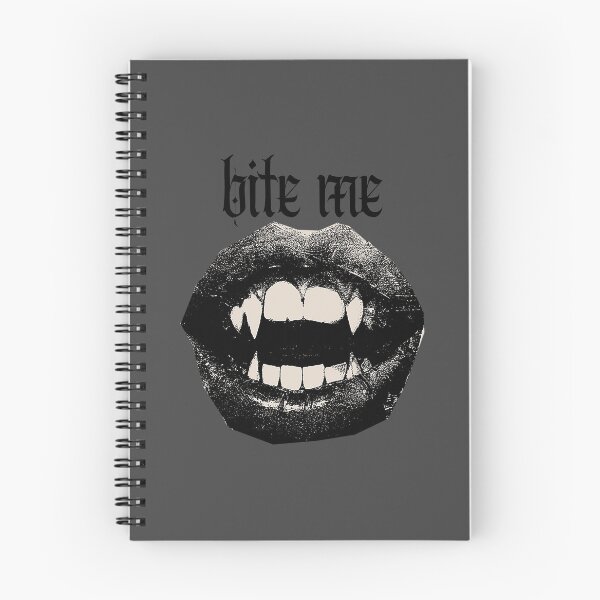 Item preview, bite me (b&w) designed and sold by codename.stickyhand .