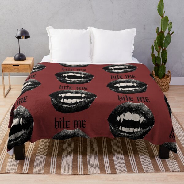 Item preview, bite me (b&w) designed and sold by codename.stickyhand .