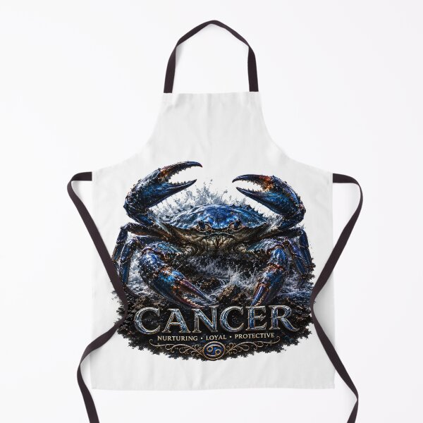 Item preview, Cancer Zodiac Art – Nurturing Loyal Protective Crab designed and sold by Classic Chaos Creations.