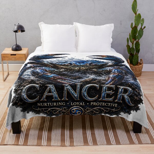 Item preview, Cancer Zodiac Art – Nurturing Loyal Protective Crab designed and sold by Classic Chaos Creations.