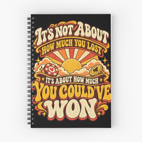Item preview, Could've Won Casino Quote - Groovy Gambling Humor designed and sold by FTS-Studio.