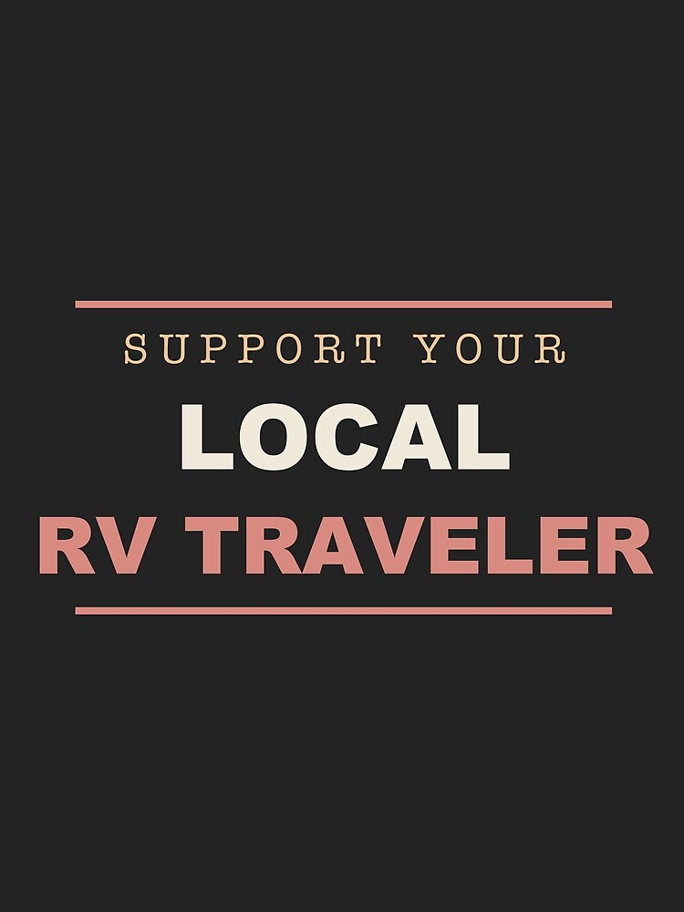 Thumbnail 3 of 3, Scarf, Support Your Local RV Traveler - RVing designed and sold by Spraxl.