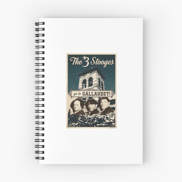 Item preview, Gallaudet & The Three Stooges designed and sold by deafhoops1.