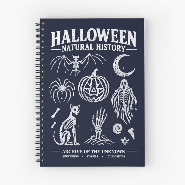 Item preview, Halloween Natural History Fossil Skeletons Vintage Halloween Museum designed and sold by CamaleonDesigns.