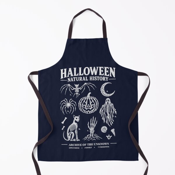 Item preview, Halloween Natural History Fossil Skeletons Vintage Halloween Museum designed and sold by CamaleonDesigns.