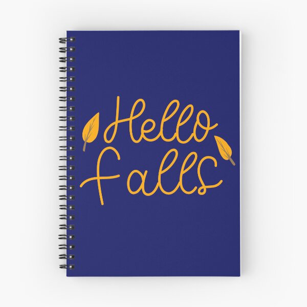 Item preview, Hello Fall Cute Hand Drawn Autumn Lettering and Leaves designed and sold by SolutionsArt.