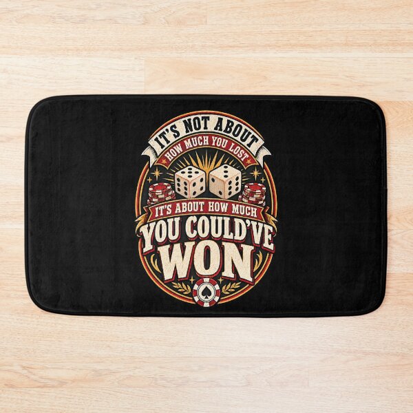 Item preview, Could've Won Dice & Poker Chips - Casino Humor designed and sold by FTS-Studio.