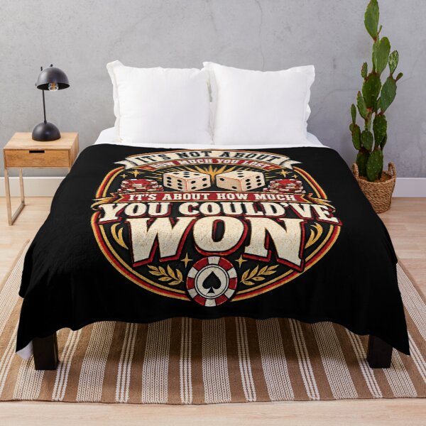 Item preview, Could've Won Dice & Poker Chips - Casino Humor designed and sold by FTS-Studio.