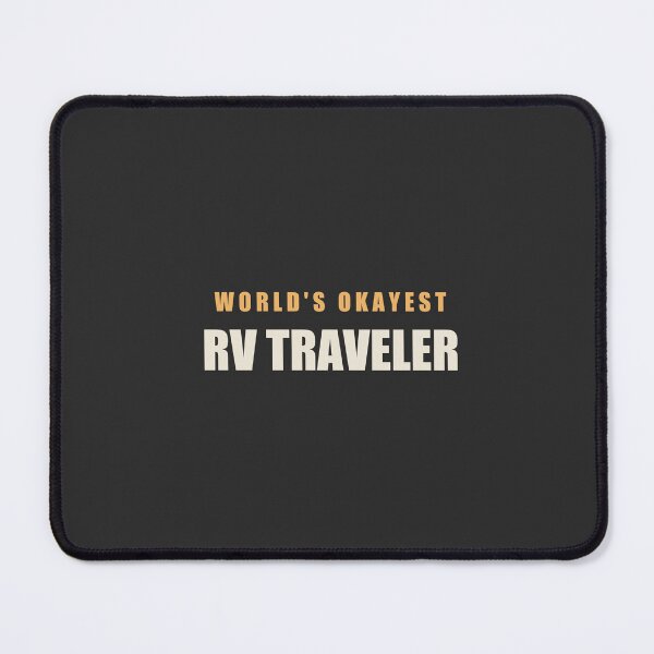 Item preview, World's Okayest RV Traveler - RVing designed and sold by RetroThreadWorks.