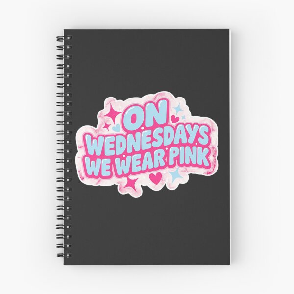 Item preview, On Wednesdays We Wear Pink Y2K Bubble Letter Sticker designed and sold by Barkashow.