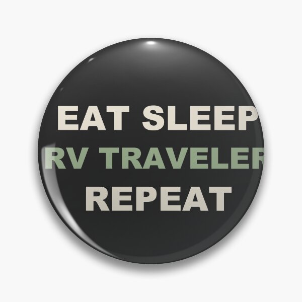 Item preview, Eat Sleep RV Traveler Repeat - RVing designed and sold by RetroThreadWorks.