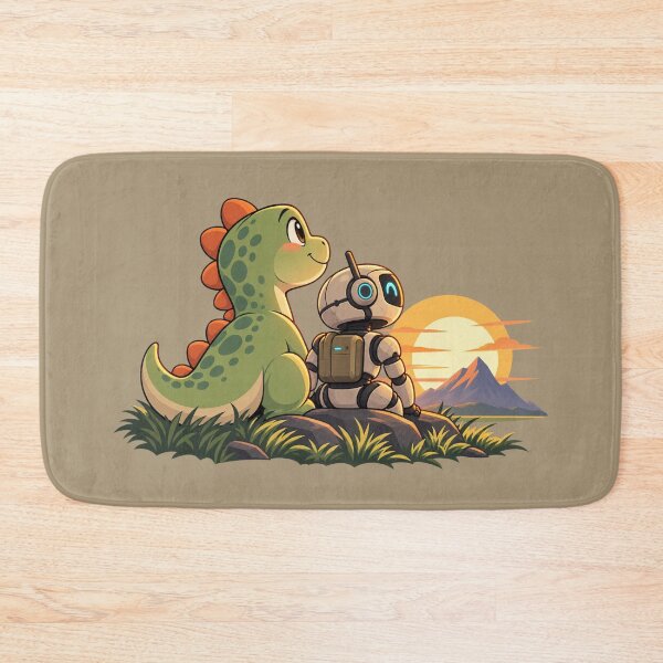 Item preview, Dinosaur Robot Friendship Sunrise Adventure designed and sold by HOUSE OF TIST.