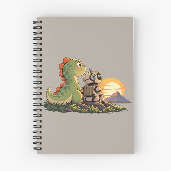 Item preview, Dinosaur Robot Friendship Sunrise Adventure designed and sold by HOUSE OF TIST.