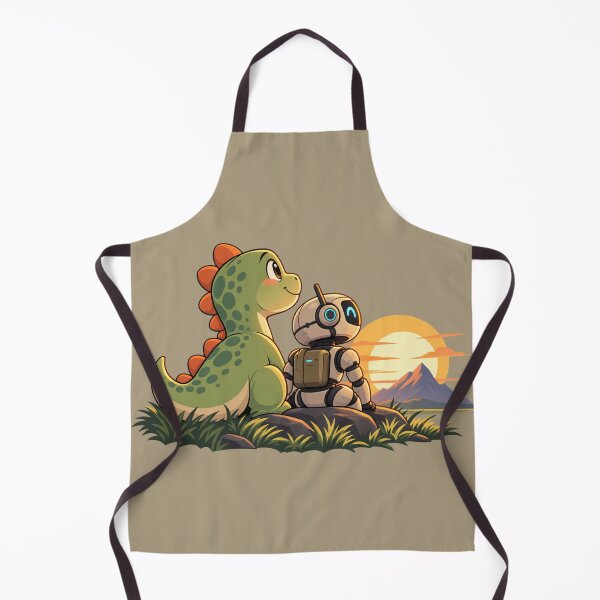 Item preview, Dinosaur Robot Friendship Sunrise Adventure designed and sold by HOUSE OF TIST.