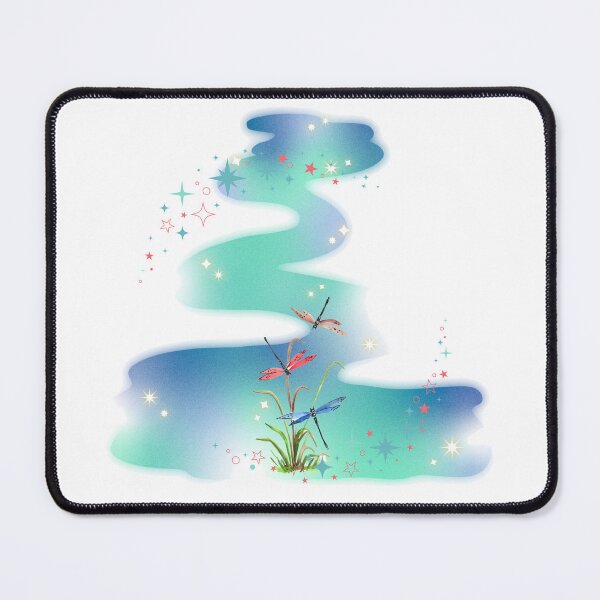 Item preview, Dragonfly Pond - Stream & Insect designed and sold by Rehnair.