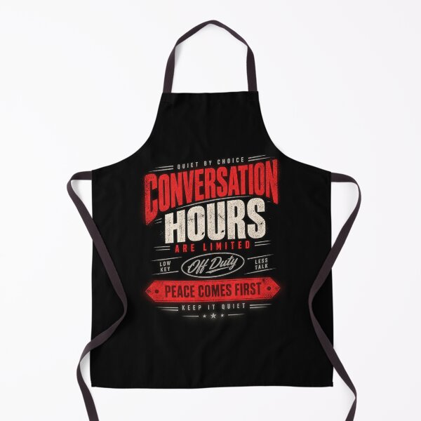 Item preview, Conversation Hours Are Limited – Introvert Humor designed and sold by FZ Studio .