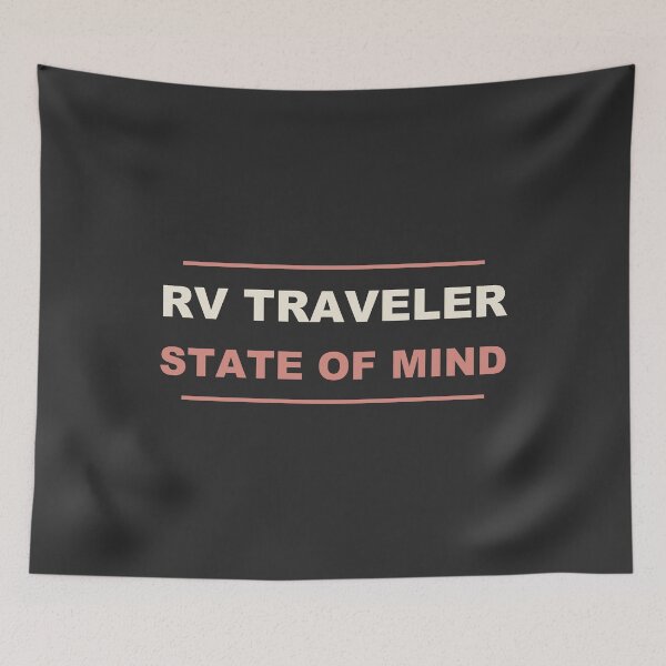 Item preview, RV Traveler State Of Mind - RVing designed and sold by RetroThreadWorks.