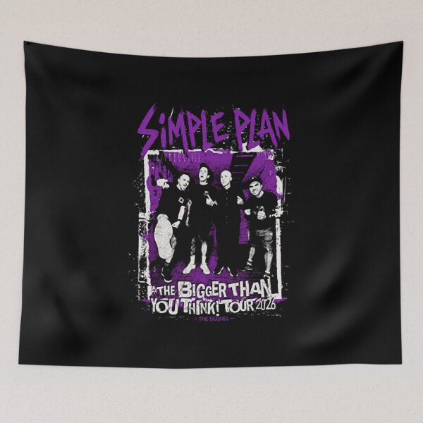 Item preview, Simple Plan The Bigger Than You Think US Music Tour 2026 designed and sold by willtrish2Arrt.