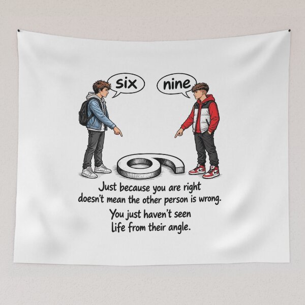 Item preview, Different Perspectives Inspirational Life Quote designed and sold by PRINTIONAL.