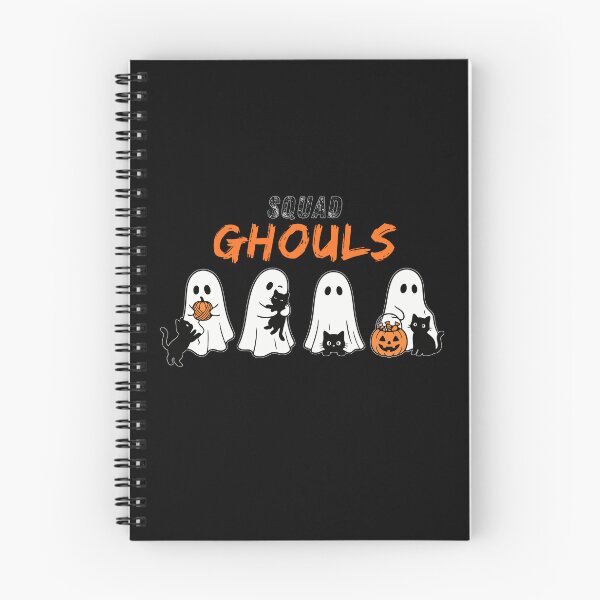 Item preview, Squad Ghouls - Cute Halloween Ghosts and Black Cats designed and sold by TherezaDesign.