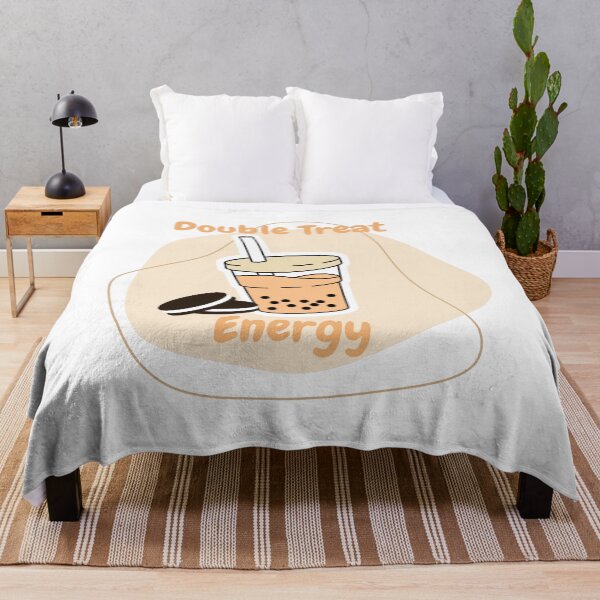 Item preview, Cute Bubble Tea - Double Treat Energy Chocolate Sandwich Cookie Graphic designed and sold by Rehnair.