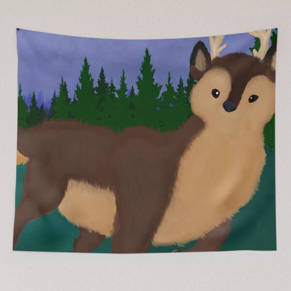 Item preview, Digital Deer/Buck Painting designed and sold by WilesNailsPower.