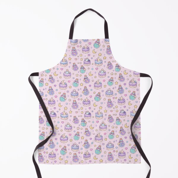 Item preview, Kawaii Moon Potion Cake Pattern designed and sold by Soft Berry Studio.