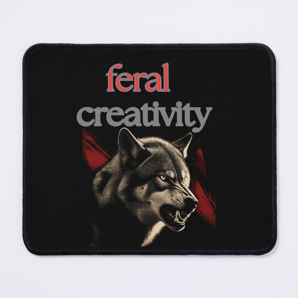 Item preview, Feral Creativity – Wild Wolf Portrait Art designed and sold by VisualPantry.